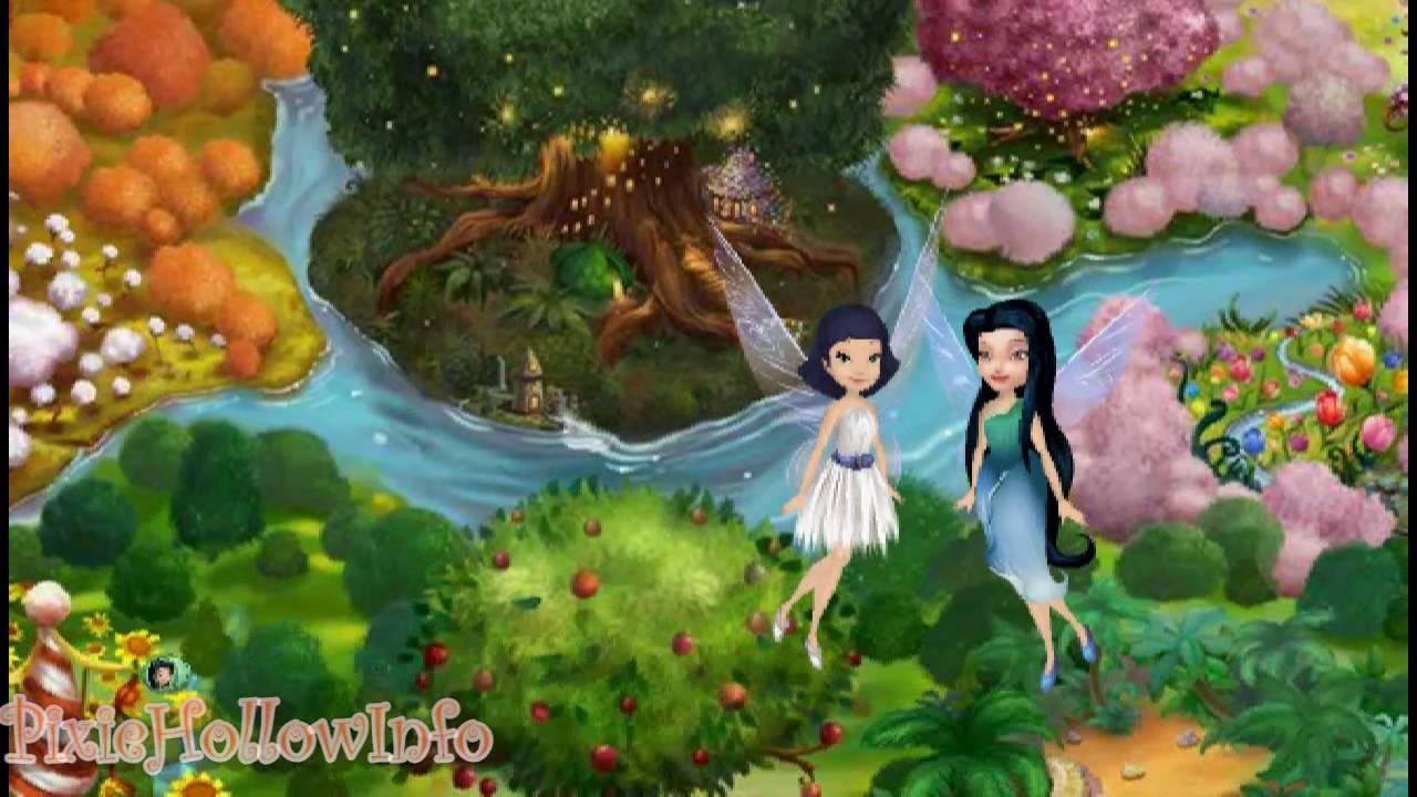 Pixie hollow online game create a fairy